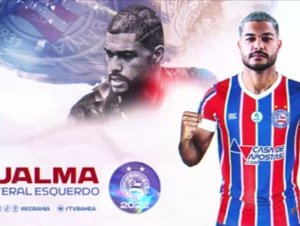 Bahia anuncia a contratação do lateral-esquerdo Djalma Silva
