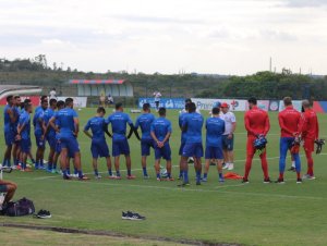  Sem Luiz Otávio e Rodallega, Bahia realiza primeiro treino em campo da temporada