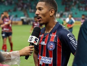 Davó valoriza resultado, mas revela ansiedade por gol pelo Bahia: ''Saio esperando''