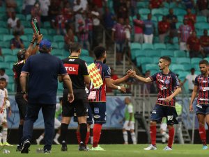 Dewson Fernando Freitas da Silva apita partida entre Ituano e Bahia