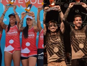 Campeões do Festival Summer Futevôlei falam sobre crescimento da modalidade no Brasil