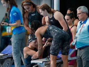 Equipe feminina do Brasil garante vaga olímpica no revezamento 4 x 200m 